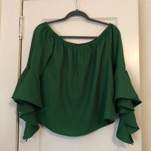 Off the shoulder blouse